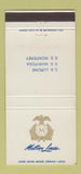 Matchbook Cover - Matson Lines Shipping? Cruise? 30 Strike
