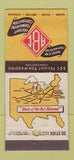 Matchbook Cover - AGC Freight Forwarding 30 Stick