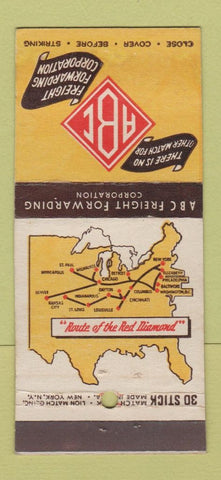 Matchbook Cover - AGC Freight Forwarding 30 Stick