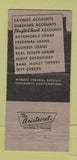 Matchbook Cover - Potters Bank East Liverpool OH 30 Strike