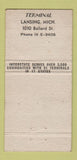 Matchbook Cover - Interstate Motor Freight Trucking Lansing MI WEAR 30 Strike