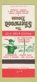 Matchbook Cover - Sherwood House Regina SK  30 Strike