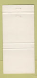 Matchbook Cover - Wheelton Room Restaurant UK England BLUE 30 Strike