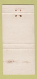 Matchbook Cover - Wheelton Room Restaurant UK England RED 30 Strike