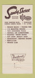 Matchbook Cover - Sandy Shores Motor Hotel Corpus Christi Beach TX 30 Strike