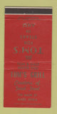 Matchbook Cover - Tom's Grill Ames IA 30 Strike
