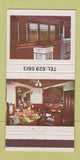 Matchbook Cover - Alistair Greig Guinea Grill London? UK England 30 Strike