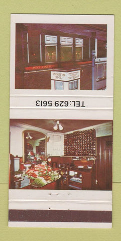 Matchbook Cover - Alistair Greig Guinea Grill London? UK England 30 Strike