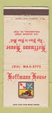 Matchbook Cover - Hoffman House Philadelphia PA WEAR 30 Strike