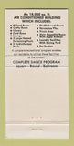 Matchbook Cover - Golden Village Trailer Park Hemet CA WEAR 30 Strike