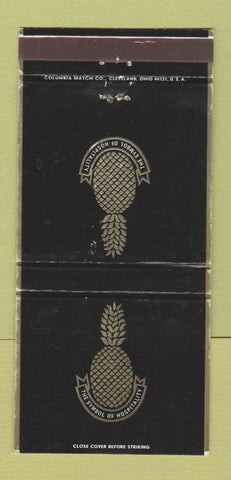 Matchbook Cover - Hospitality House Williamsburg VA 30 Strike