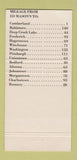 Matchbook Cover - Ed Mason's Restaurant Cumberland MD 30 Strike