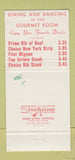 Matchbook Cover - The Knights Table Atlanta GA 30 Strike