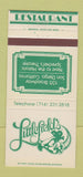 Matchbook Cover - Littlefield's Restaurant San Diego CA 30 Strike