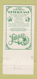 Matchbook Cover - Littlefield's Restaurant San Diego CA 30 Strike