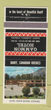 Matchbook Cover - Gammon Hotel Banff AB 30 Strike