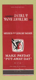Matchbook Cover - Detroit Bank and Trust MI 30 Strike