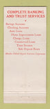 Matchbook Cover - Detroit Bank and Trust MI 30 Strike