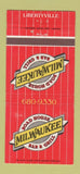 Matchbook Cover - Milwaukee Road House Libertyville IL 30 Strike