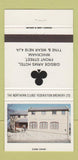 Matchbook Cover - Gibside Arms Hotel Whickham Tyne Wear UK England 30 Strike