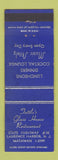 Matchbook Cover - Tuttle's Glass House Restaurant Laurence Harbor NJ