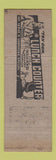Matchbook Cover - Sue & Joe's Luncheonette New York City pinup WEAR