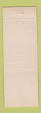 Matchbook Cover - Kingsbury Hotel Hudson Falls NY