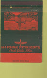 Matchbook Cover - AAF Regional Station Hospital Coral Gables FL WEAR 40 Strike