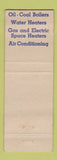 Matchbook Cover - Clinton Gas Service Lock Haven PA