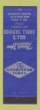 Matchbook Cover - Bill's Shell oil gas Elgin IL Goodyear Tires BLUE