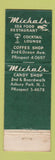 Matchbook Cover - Michals Asbury Park NJ