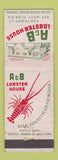 Matchbook Cover - A&B Lobster House Key West FL WORN