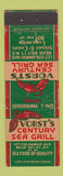 Matchbook Cover - Vorst's Century Sea Grill Lobster New York City