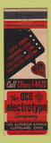 Matchbook Cover - Ace Electrotype Cleveland OH