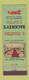 Matchbook Cover - Hackney's Restaurant Atlantic City NJ