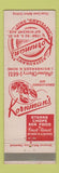 Matchbook Cover - Kornman's Restaurant Cleveland OH lobster