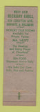 Matchbook Cover - Kornman's Restaurant Cleveland OH lobster