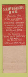 Matchbook Cover - Superior Seafoods Flint MI WEAR