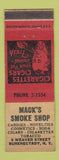 Matchbook Cover - Mack's Smoke Shop Schenectady NY