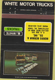 Matchbook Cover - White Semi Trucks Pottstown PA 40 Strike