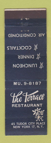 Matchbook Cover - Terrace Restaurant New York City