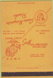 Matchbook Cover - Santa Margaria Rancho Marines Oceanside CA 40 Strike