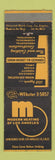 Matchbook Cover - Modern Heating Los Angeles CA