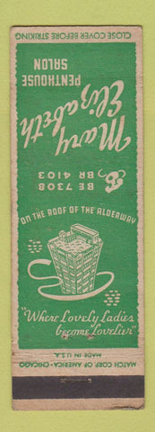 Matchbook Cover - Mary Elizabeth Penthouse Salon Portland OR WEAR