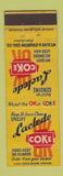 Matchbook Cover - Laclede Coke Coal St Louis MO
