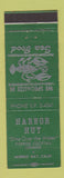Matchbook Cover - Harbor Hut Morro Bay CA