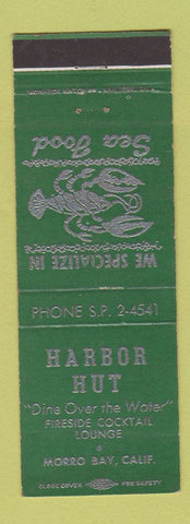 Matchbook Cover - Harbor Hut Morro Bay CA