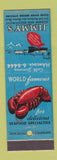 Matchbook Cover - Jimmy's Harbor Side Restaurant Boston MA lobster