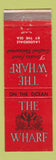 Matchbook Cover - The Wharf Restaurant Fort Lauderdale FL WEAR