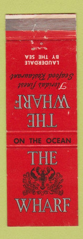Matchbook Cover - The Wharf Restaurant Fort Lauderdale FL WEAR
